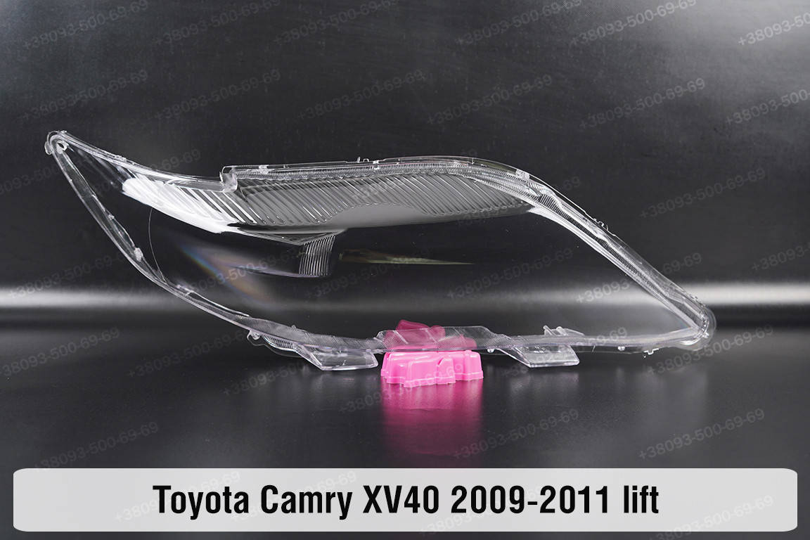 

Стекло фары Toyota Camry XV40 45 (2009-2011) VI поколение рестайлинг правое