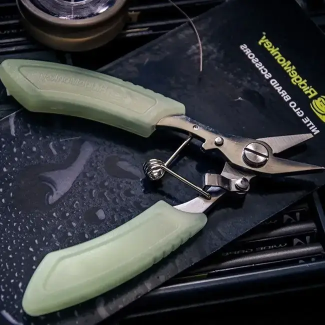 

Ножницы кусачки Ridge Monkey Nite Glo Braid Scissors