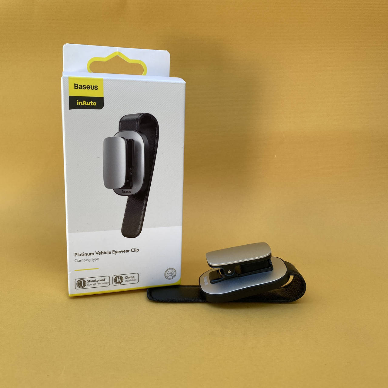 

Держатель для очков в авто машину Baseus Platinum Vehicle