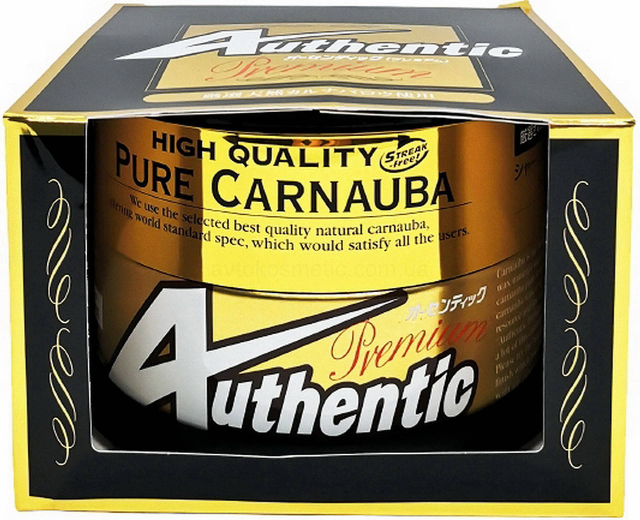 

Soft 99 Authentiс Premium - оригинал полироль с натуральным воском карнауба высшего качества, Белый