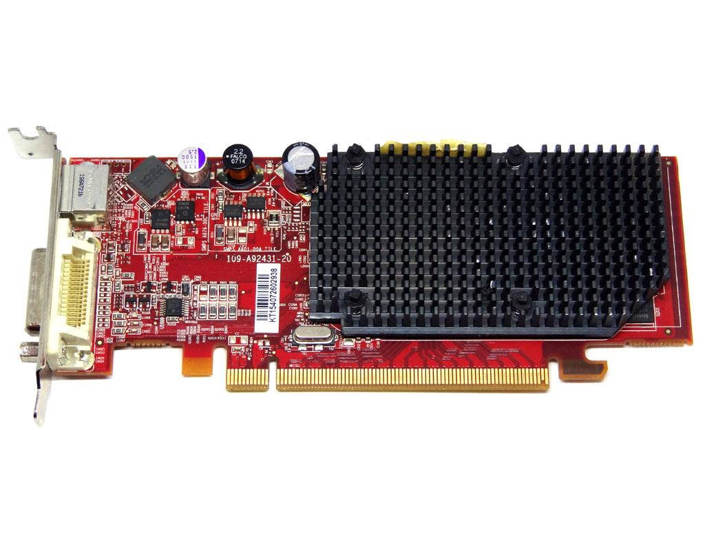 

Видеокарта AMD Radeon x1550 256Mb PCI-Ex DDR2 128bit (DMS-59 + sVideo) низкопрофильная
