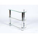 Тумба для ТВ зі скла у вітальню Кутова БЦ-Стол, фото 4