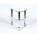 Тумба для ТВ зі скла у вітальню Кутова БЦ-Стол, фото 5