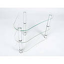 Тумба для ТВ зі скла у вітальню Кутова БЦ-Стол, фото 7