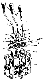39а Пристрій командне з гідророзподільником