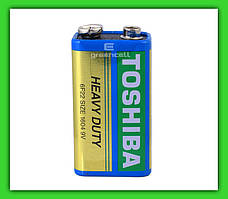Батарейка Toshiba Heavy Duty крона 6F22 9V