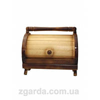 Оригінальна хлібниця з натурального дерева