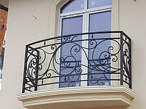 Кованые перила на балкон 1