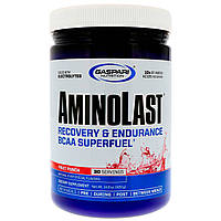 Gaspari Nutrition, Aminolast, супер-BCAA для восстановления и выносливости, фруктовый пунш, 420 г (14,8 унций)