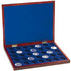 Касета Leuchtturm з дерева (20 комірок діаметром 45 мм)