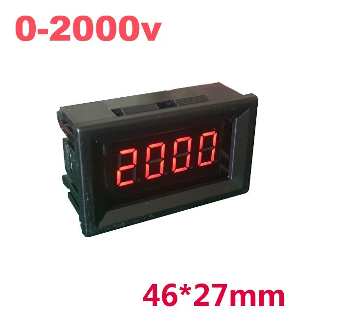 Вольтметр V27DC-C 0-2000 В(червоні цифри)