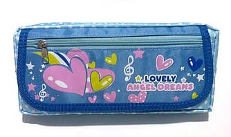 Пенал-косметичка для дівчинки 19742 Блакитний