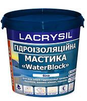Мастика гідроізоляційна акрилова Aquastop Water Block Lacrysil 3 кг