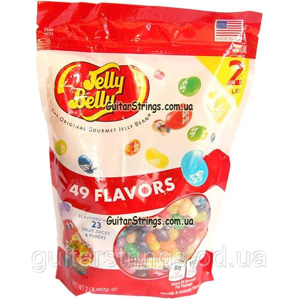 Желейні боби Jelly Belly Beans Assorted 49 Flavors 907g, фото 1