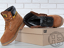 Чоловічі черевики Caterpillar Colorado Boot Winter Light Brown (с мехом) WC44100952, фото 6