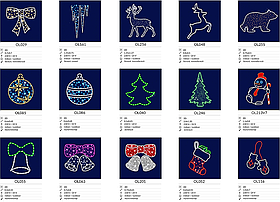 Світлодіодні Мотиви та Фігури виробництво Україна