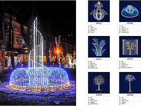 Світлодіодні 3D фонтани виробництва Україна