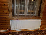 Сталевий радіатор KERMI FTV т22 500x1200 нижнє підключення, фото 2