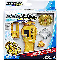 Бейблейд золотий дракон Екскаліус Beyblade Burst Master Kit XCALIUS