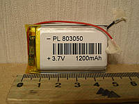 Акумулятор Li-pol 803050, 1200 mAh 3.7V літій-полімерний