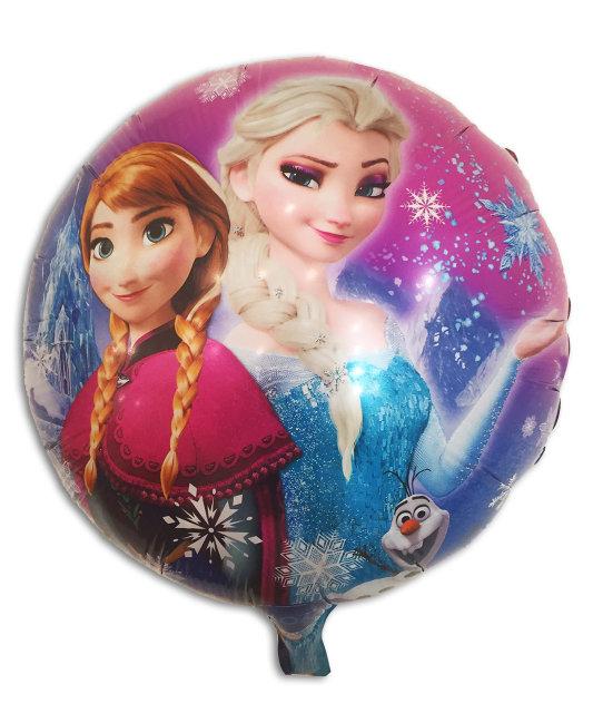 Фольгована куля Крижане  серце, 45*45 см