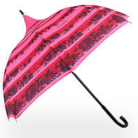 Женский зонт-трость CHANTAL THOMASS FRH-CT1044Col4 механический с UV-фильтром розовый