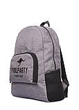 Складаний рюкзак POOLPARTY Transformer сірий, фото 2