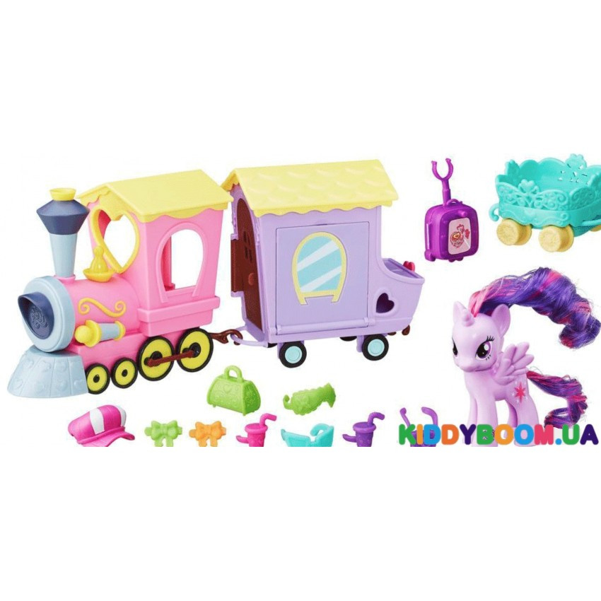Ігровий набір Hasbro Потяг Дружні серія MLP Моя маленька поні B5363