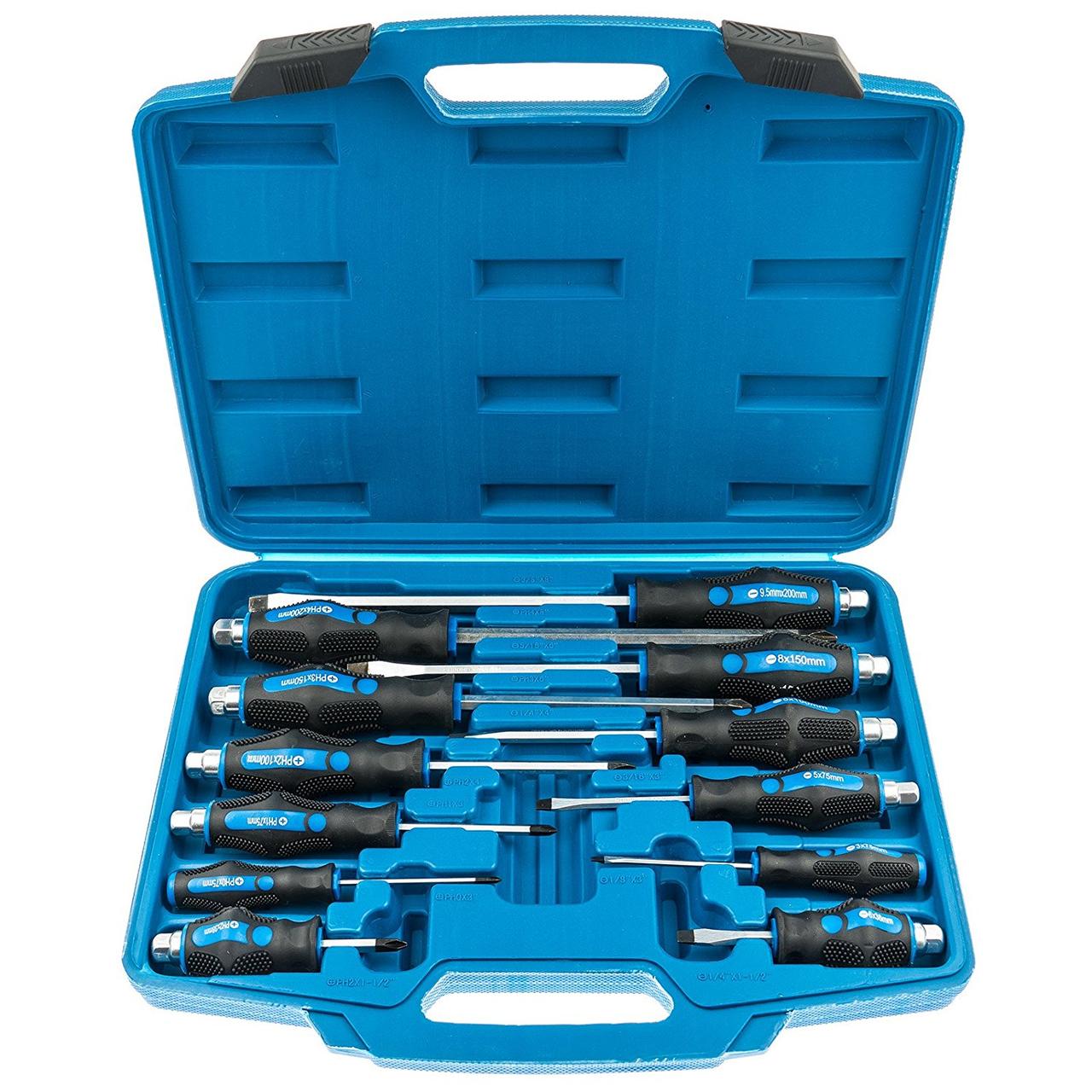 Спец набір викруток ударних 12 одиниць SATRA S-S12PC