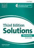 Solutions Third 3rd Edition Elementary Teacher's Book + Teacher's Resource Disc