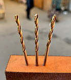 Свердло по металу 3,0 мм. з титановим напиленням, фото 4