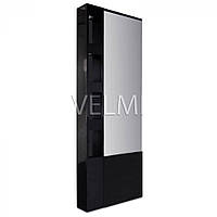 Рабочее место парикмахера VM709 ДСП Swisspan Черный/Пепельный (Velmi TM)