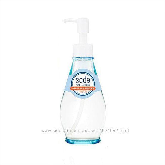 Гідрофільна олія для глибокого очищення пор Holika Holika Soda Pore 150г