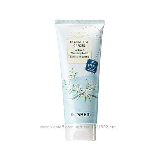 Пінка для вмивання The Saem Healing Tea Garden Cleansing Foam Tea Тгее150мл
