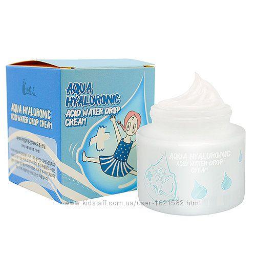 Зволожуючий гіалуронова крем Elizavecca Aqua Hyaluronic Acid Water drop 50 мл Корея