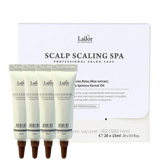 Пилинг маска для волос Lador Scalp Scaling Spa Hair Ampoule