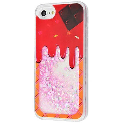 Чохол Блискітки вода Sweet cake (PC+TPU) для Apple iPhone 7/8 (2 різновиди) , фото 4