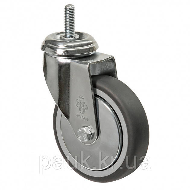 Колесо 2308-L-125-P(23 "Light") Ø 125мм, поворотне з різьбленням, підшипник ковзання