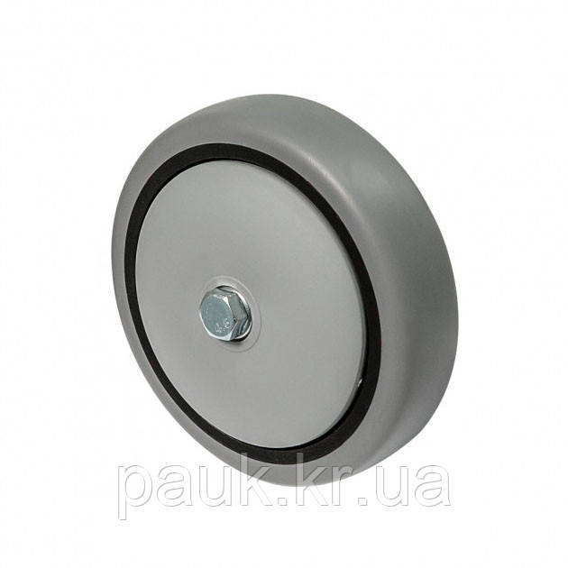 Колесо 24-125х37-R(24 "Norma") Ø 125 мм, без кронштейна роликовий підшипник, колесо для візка в магазин, фото 1