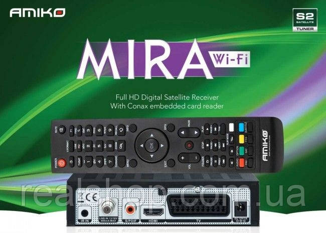 Amiko MIRA WiFi HD ресивер + безплатна прошивка!