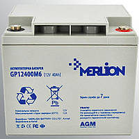 Аккумулятор AGM Merlion (12В -40Ач) GP12400M6