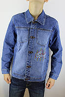 Піджак джинсовий підлітковий 60081 ОПТ