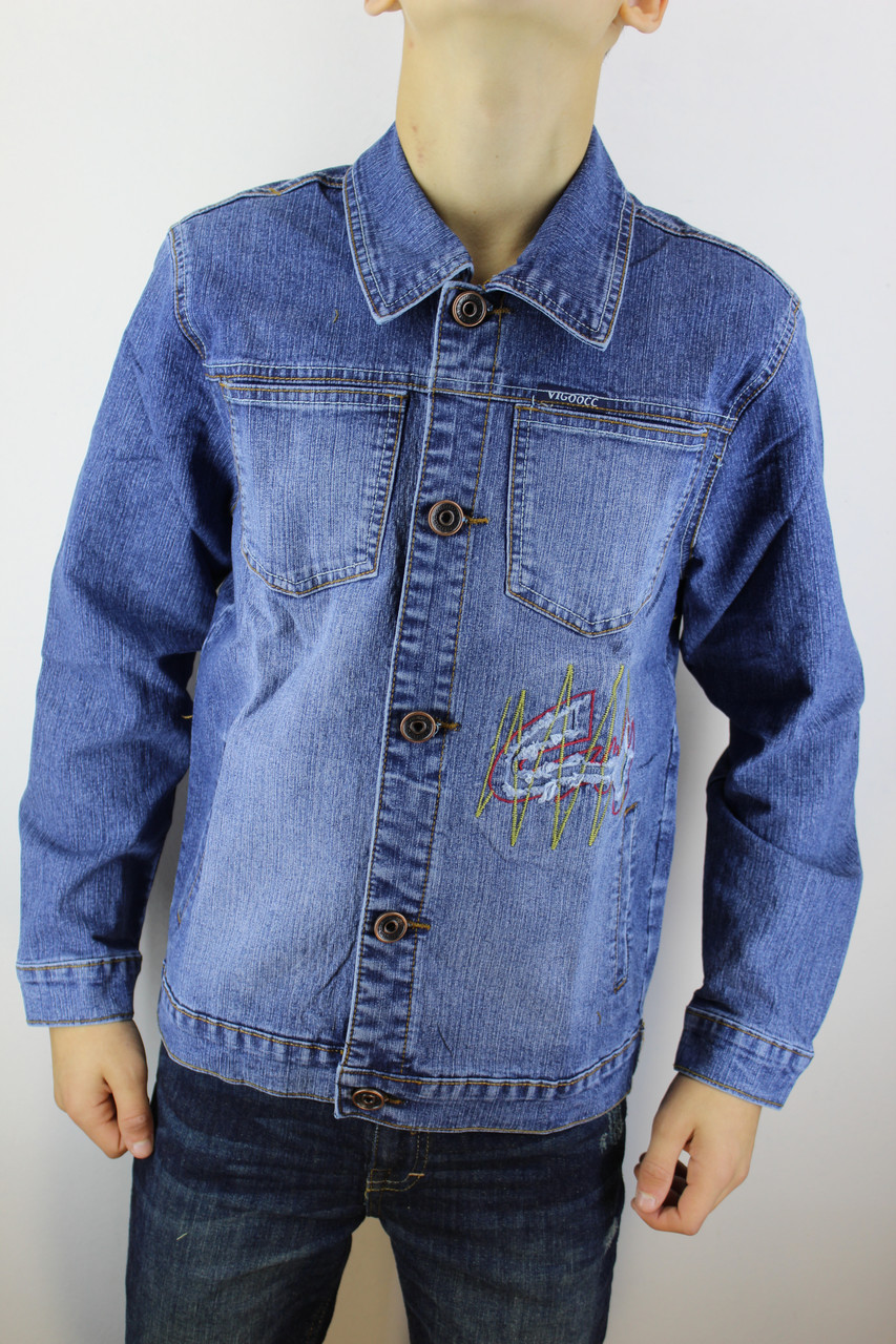 Піджак джинсовий підлітковий 60081 36-44
