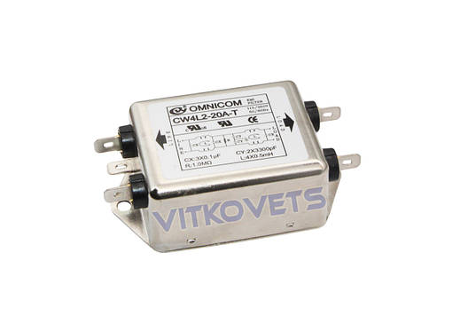 Фільтр живлення EMI CW4L2-20A-T, фото 1