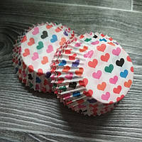 Паперові форми Маленькі Сердечка (100 шт.)