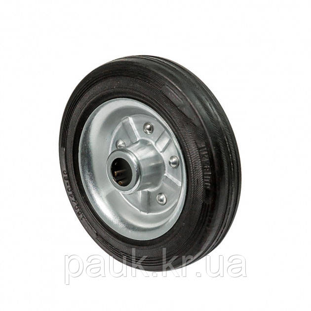Колесо 31-125х37,5-R(31 "Norma") Ø 125 мм, колесо без кронштейна, гумове колесо на візок, колесо з гуми для транспортного обладнан