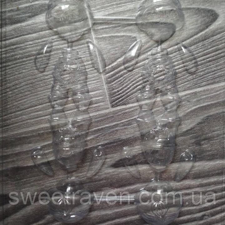 Форма пластикова 3D Черепашки-ніндзя, фото 1