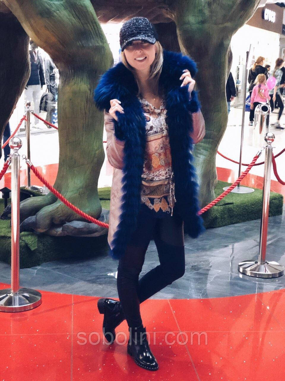 Фото звіт від клієнта магазину Соболіні, шуба дабл фейс, фото 1