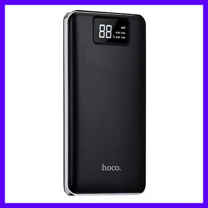 Зовнішній акумулятор HOCO B23A Flowed 15000mAh 2USB+LED, фото 2