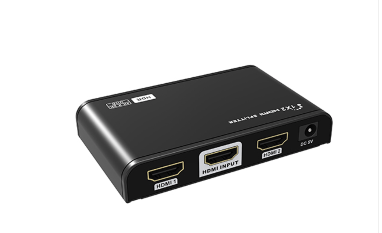LKV 312HDR адаптер сплітер світ на 2 HDMI входи й 1 HDMI вихід 4Kx2K@60Hz, фото 1
